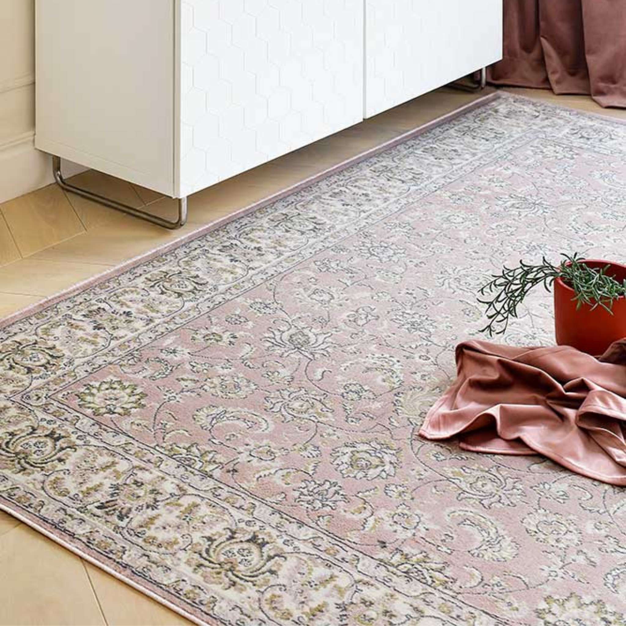 Narma YASMIN viscose rug - Pink