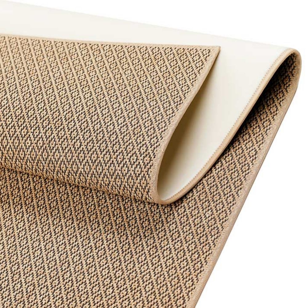 Narma BELLO Sileäksi kudottu matto, omalla mitalla - beige.