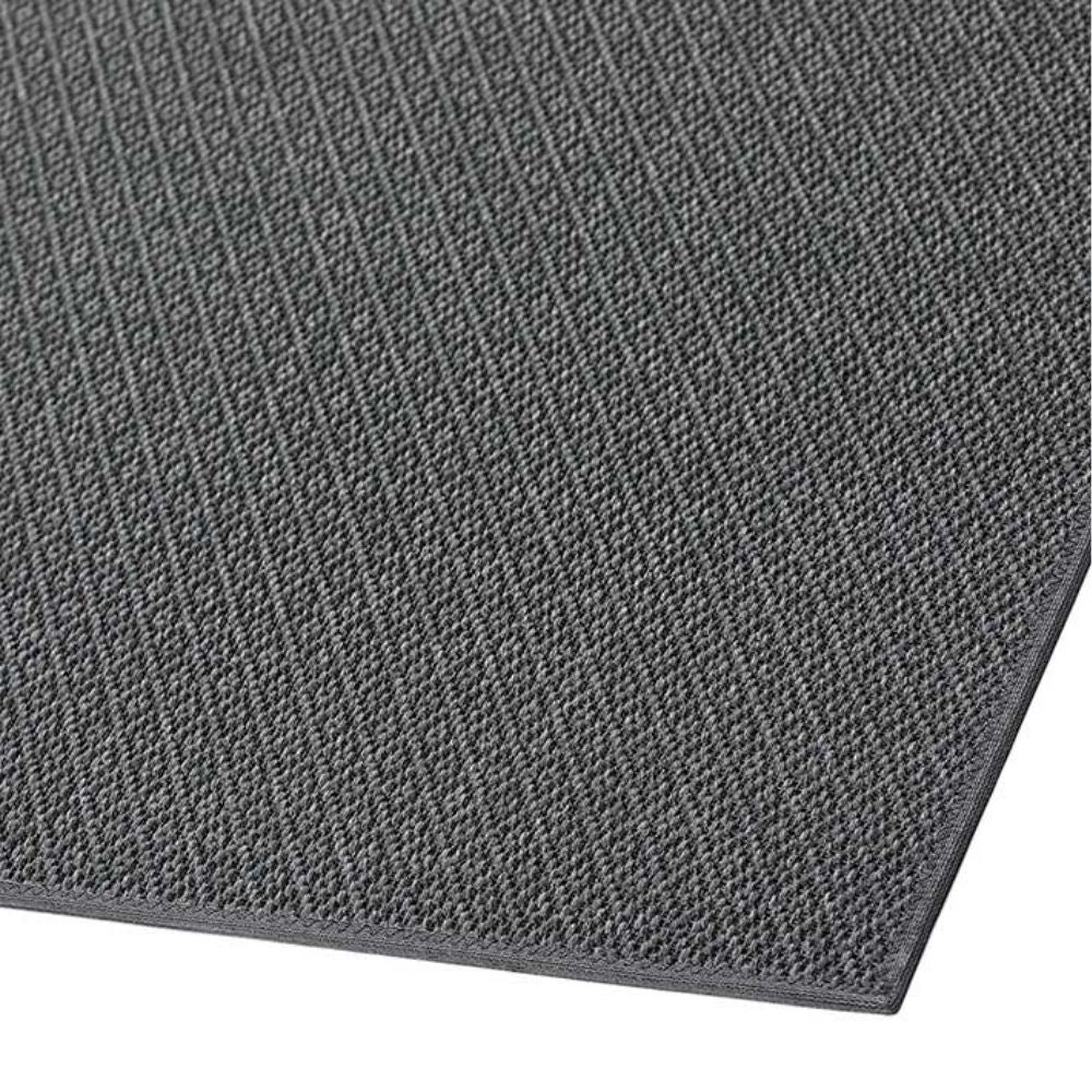 Narma BELLO sileäksi kudottu matto - tummanharmaa.