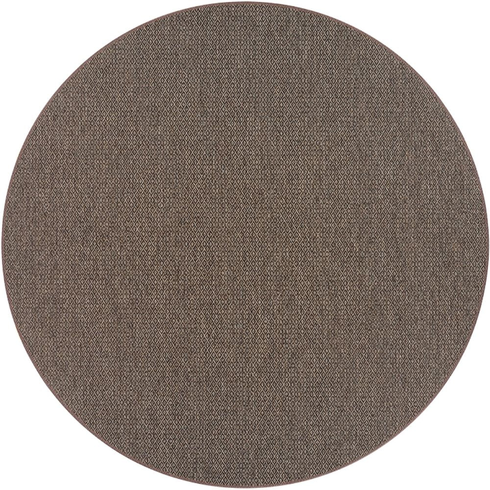 Narma BELLO Sileäksi kudottu matto, omalla mitalla - ruskea.