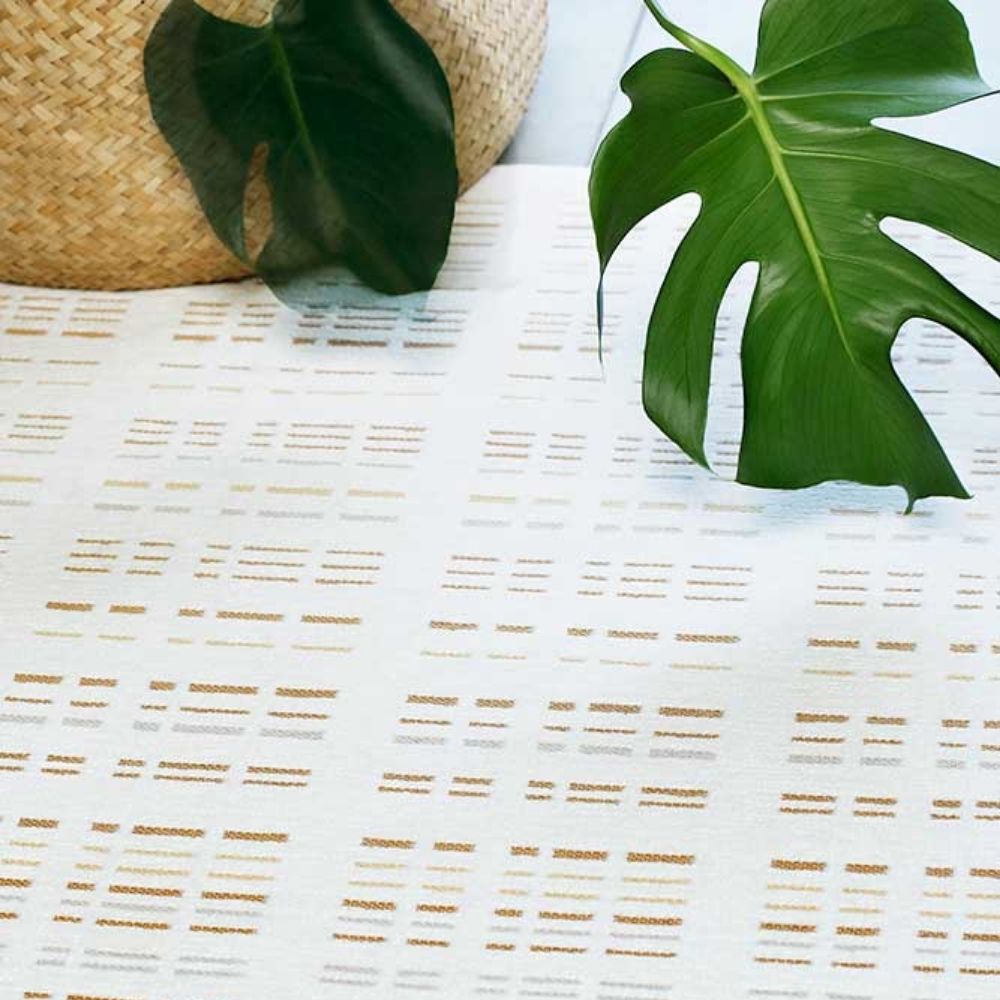 Narma BOG kaksipuolinen puuvillamatto - valkoinen.