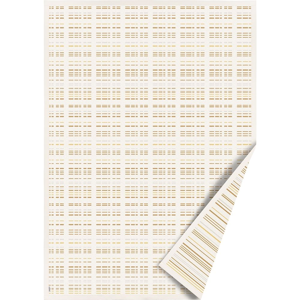 Narma BOG kaksipuolinen puuvillamatto - valkoinen.