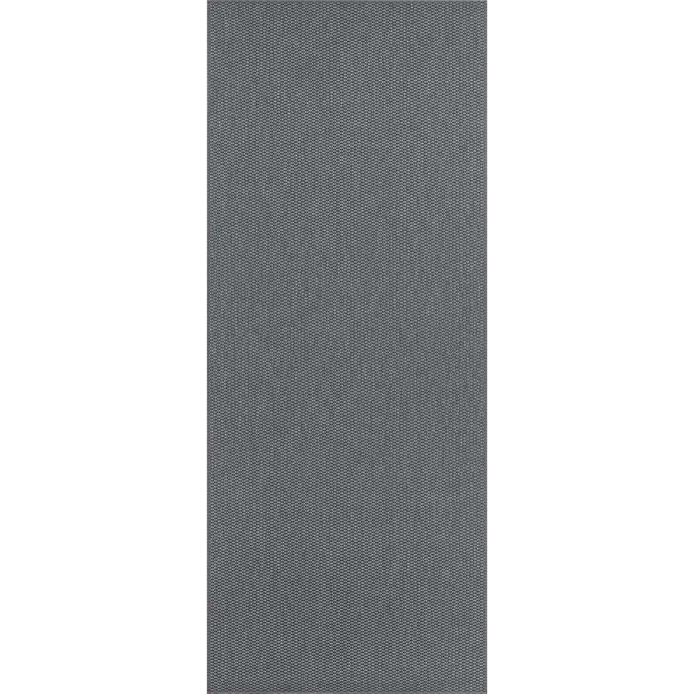 Narma BONO Sileäksi kudottu matto, omalla mitalla - tummanharmaa