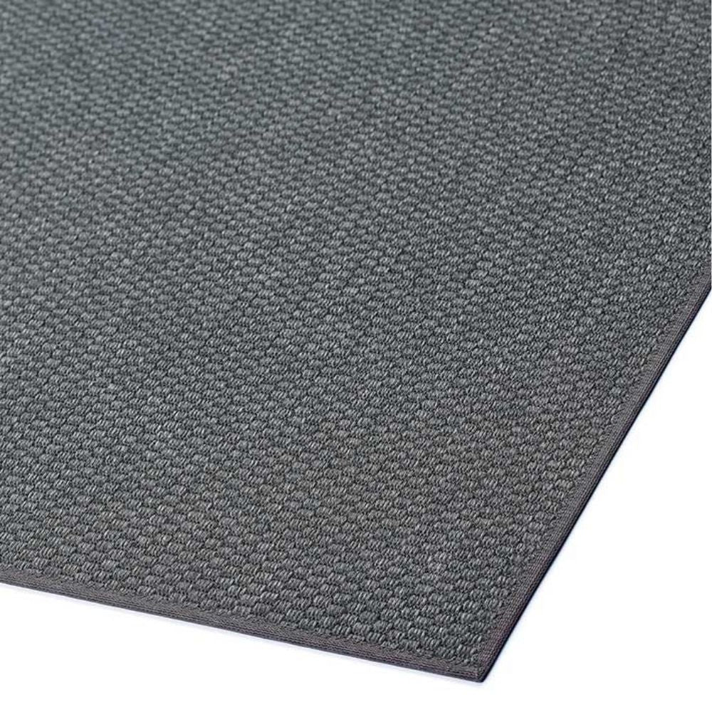 Narma BONO Sileäksi kudottu matto, omalla mitalla - tummanharmaa