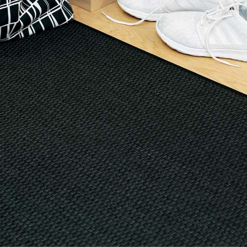 Narma BONO Flatweave rug, Custom Size - black