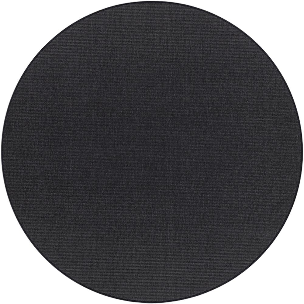 Narma CREDO sileäksi kudottu matto - musta