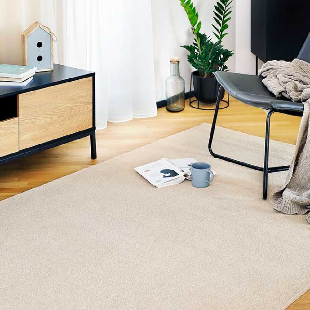Narma EDEN low pile Rug, Custom Size - beige