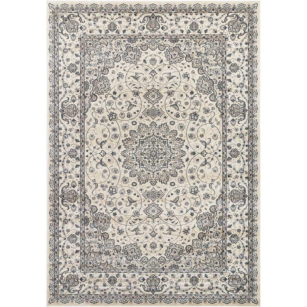 Narma FATIMA viscose rug - beige/blue