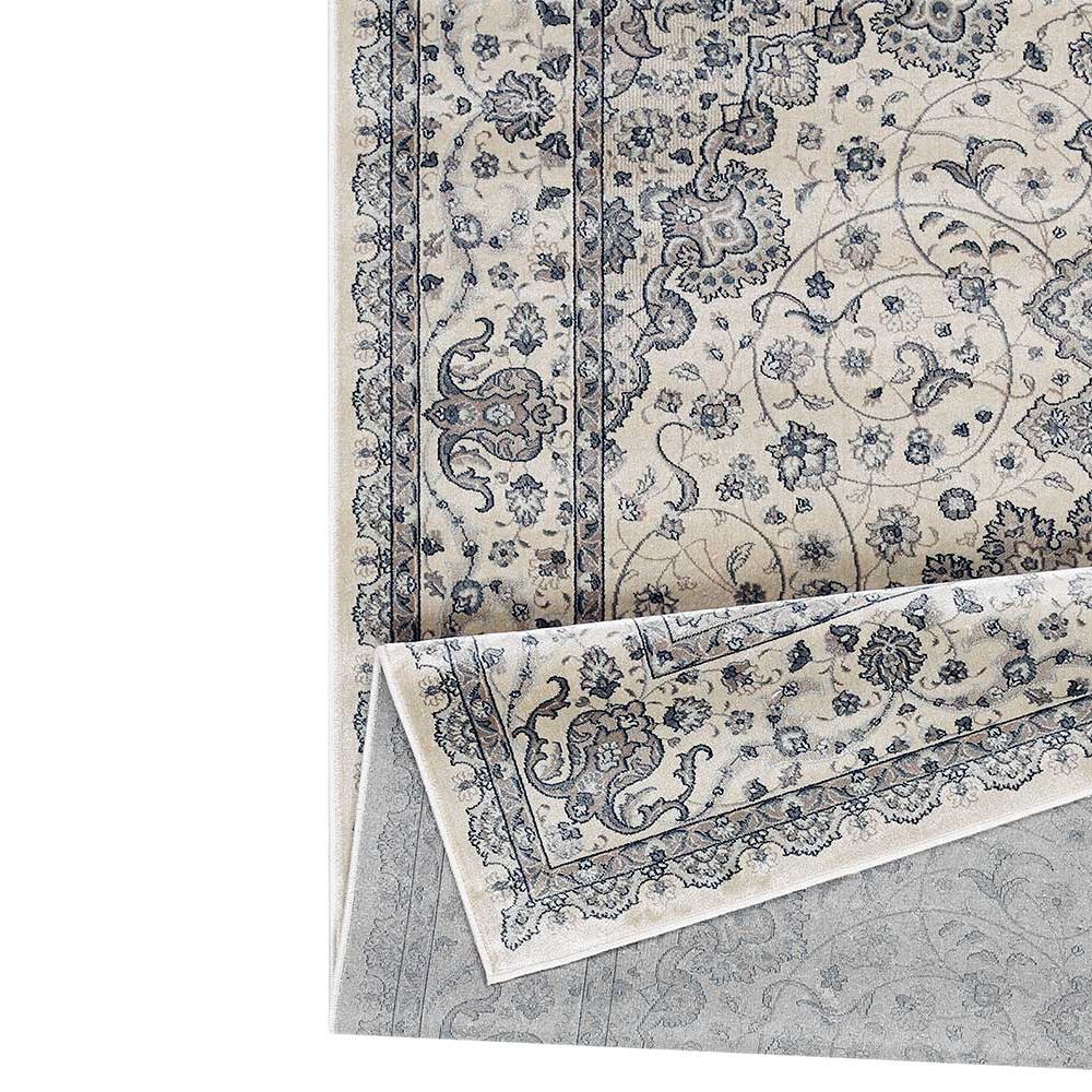 Narma FATIMA viscose rug - beige/blue