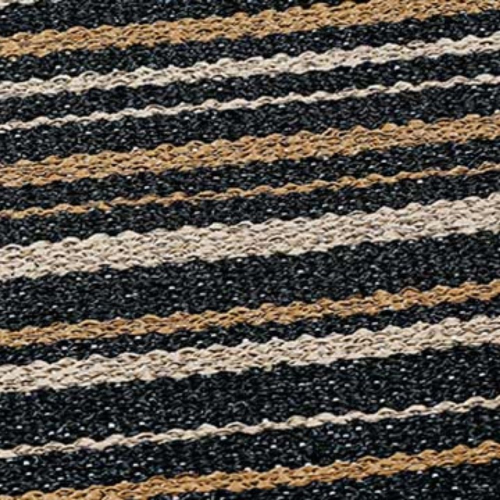 Narma HULLO Vinyl rug Roll - Black beige