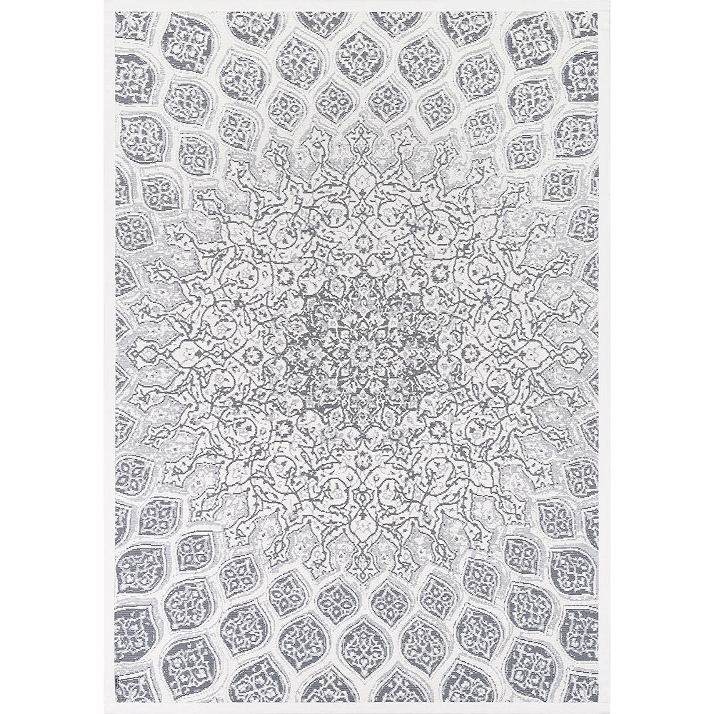 Narma ILLUKA double-sided Cotton rug - white