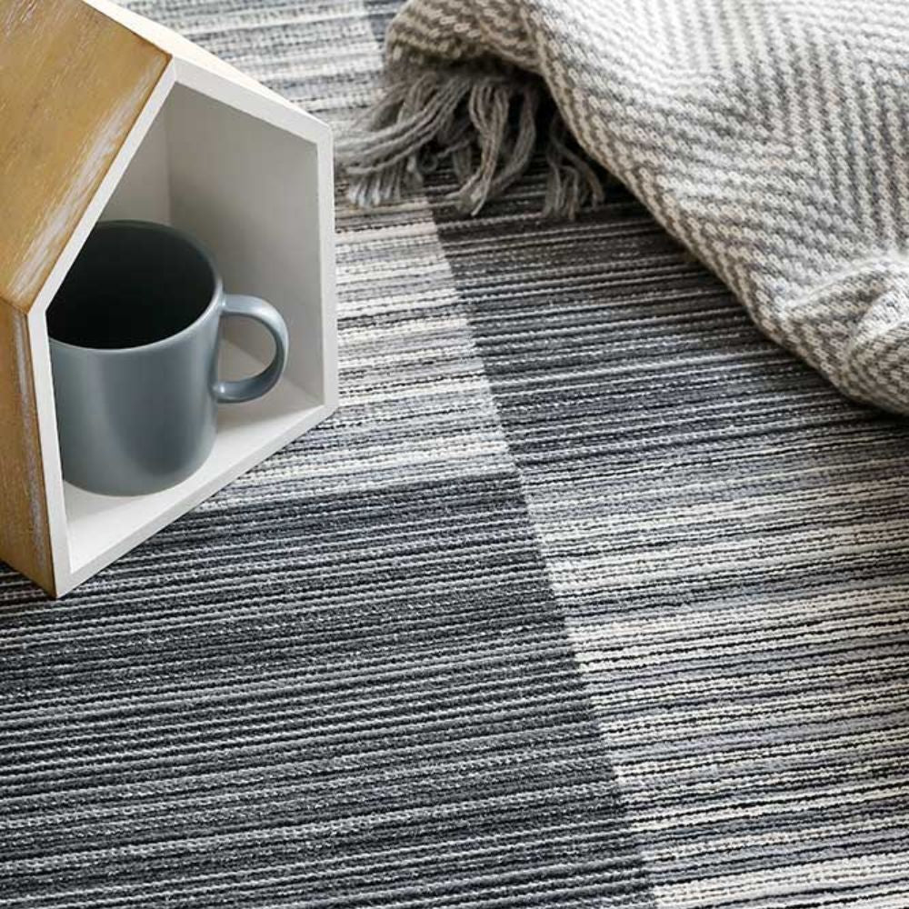 Narma KASTNA kaksipuolinen puuvillamatto - harmaa