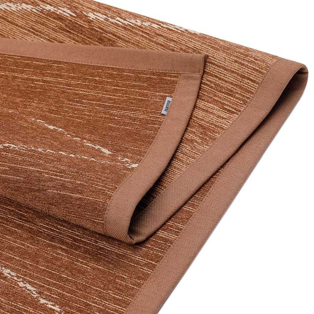 Narma KAURI kaksipuolinen puuvillamatto - tummanruskea