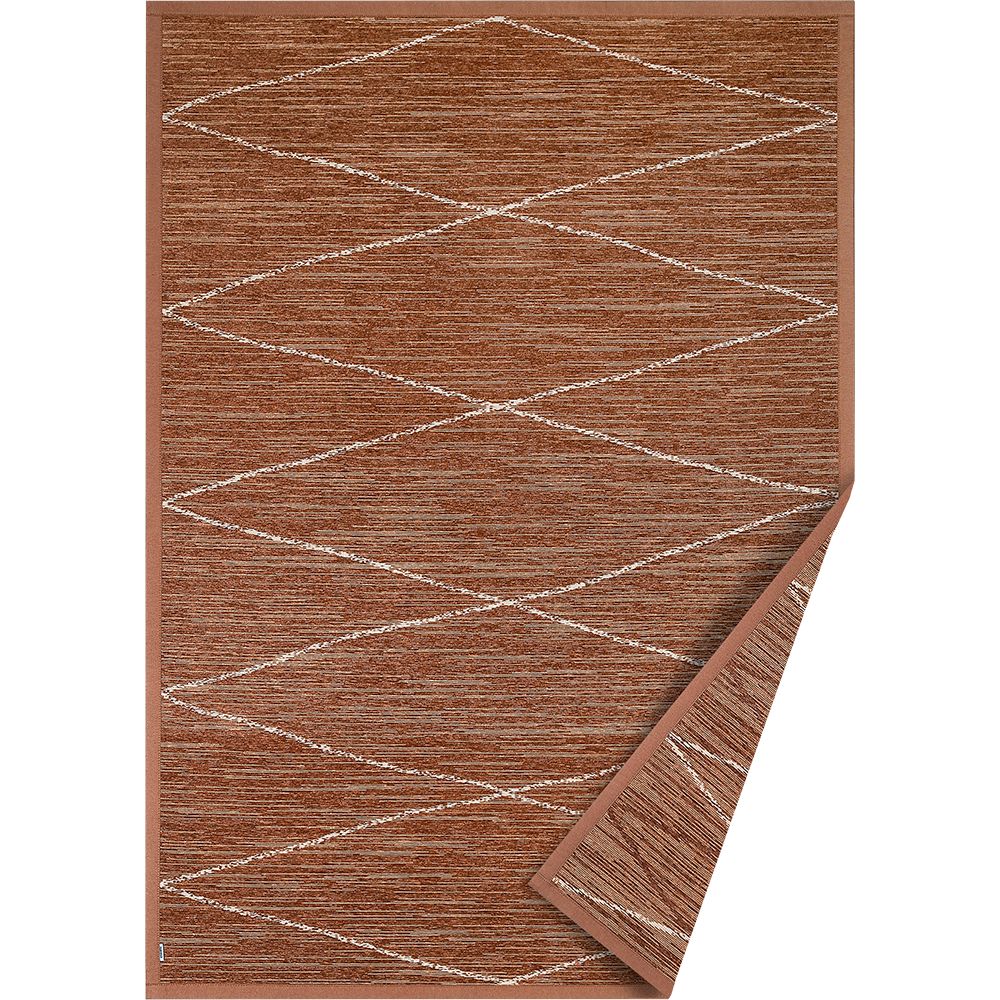 Narma KAURI kaksipuolinen puuvillamatto - tummanruskea