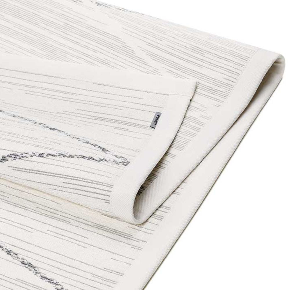 Narma KAURI kaksipuolinen puuvillamatto - valkoinen