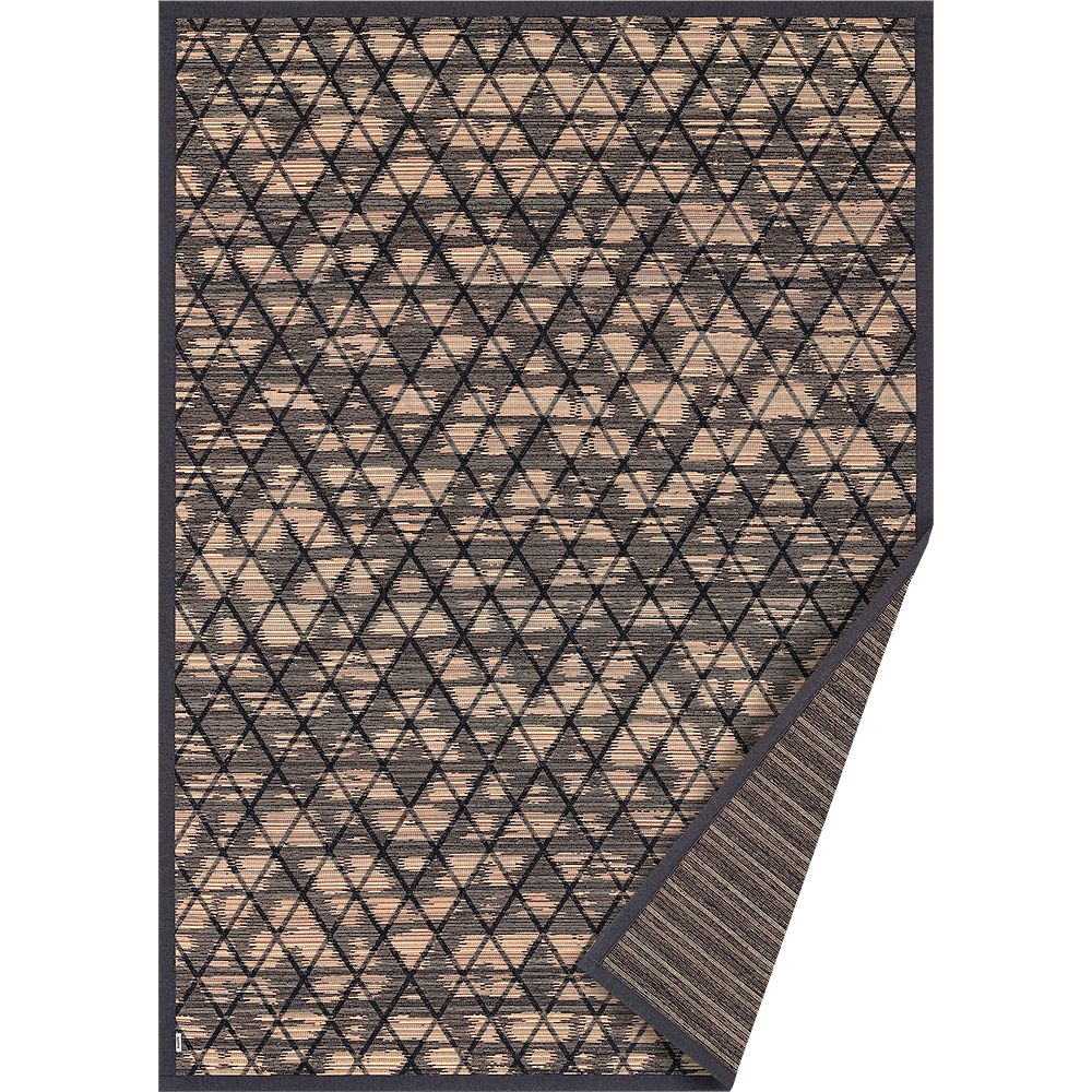 Narma KUMA double-sided Cotton rug - dark gray