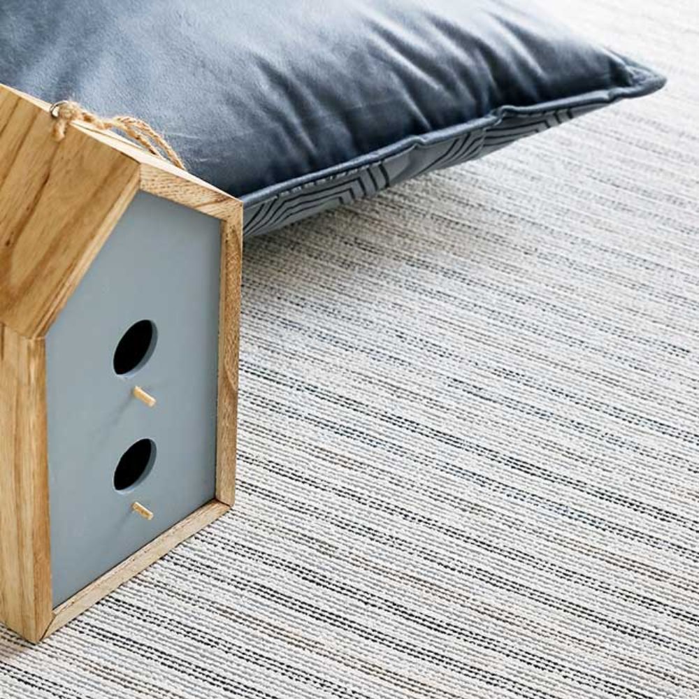 Narma KUMA kaksipuolinen puuvillamatto - valkoinen