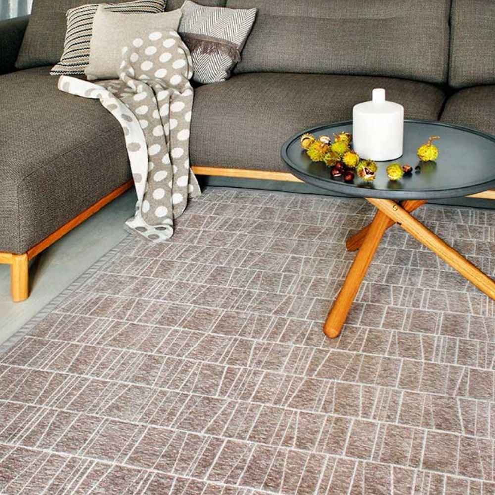 Narma KURSI double-sided Cotton rug - beige