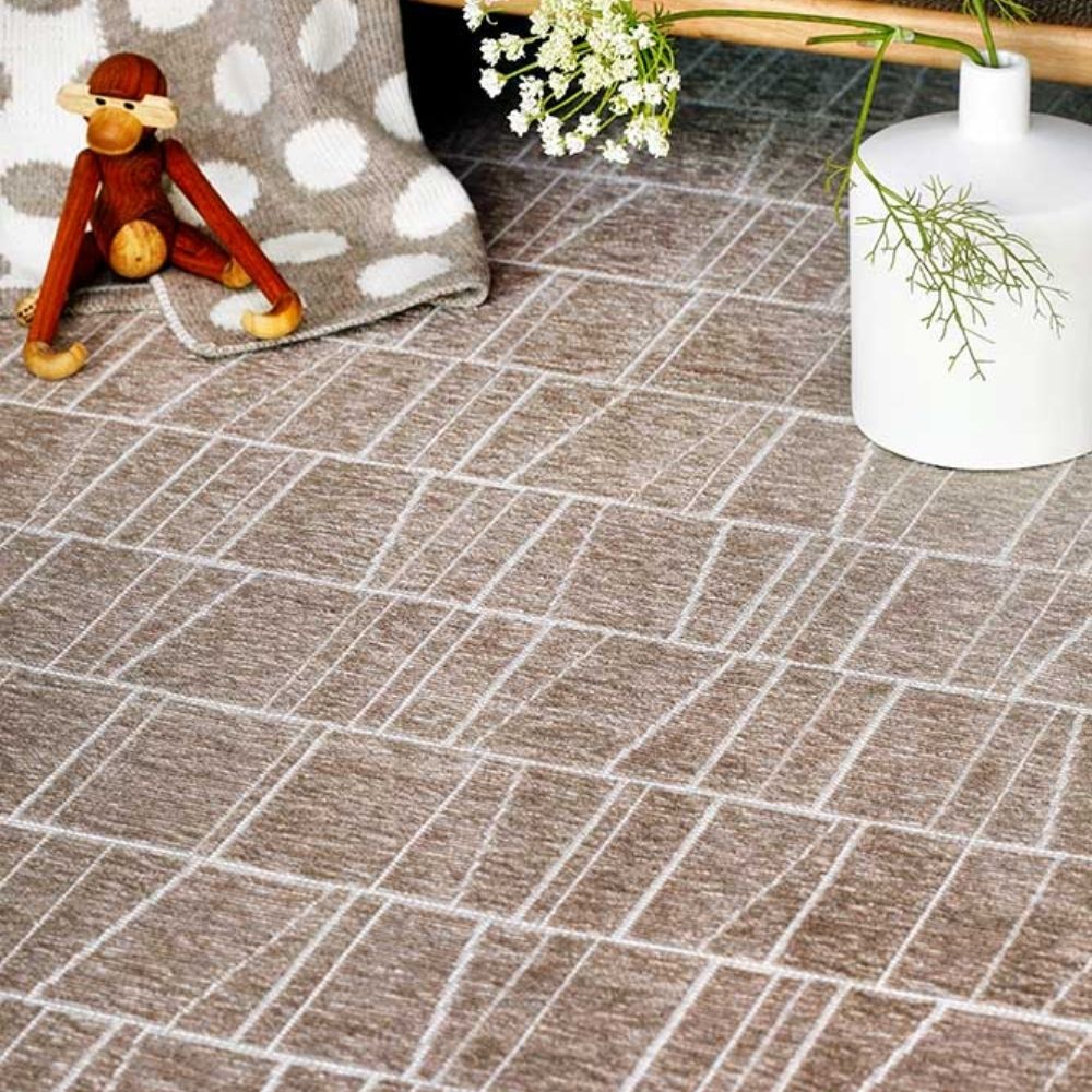 Narma KURSI double-sided Cotton rug - beige