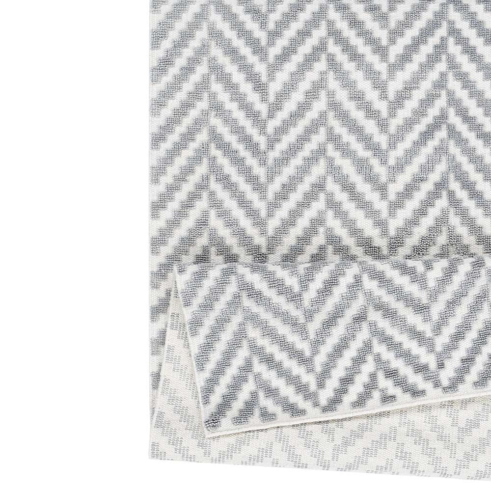 Narma KUUSAMO Wool rug - white/gray