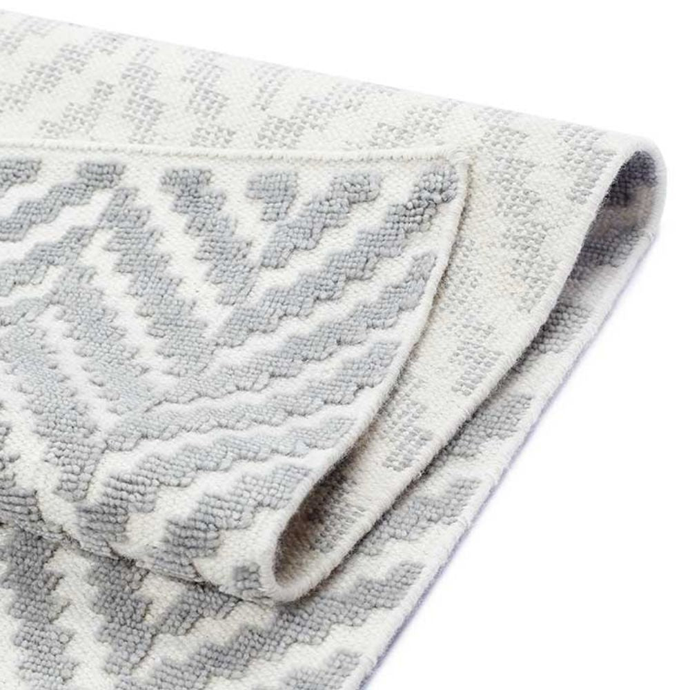 Narma KUUSAMO Wool rug - white/gray