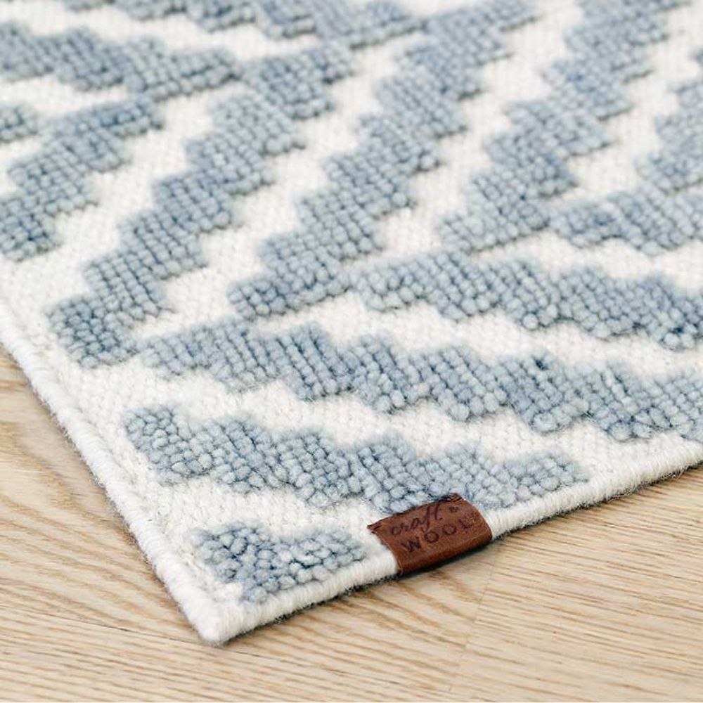 Narma KUUSAMO Wool rug - white/gray