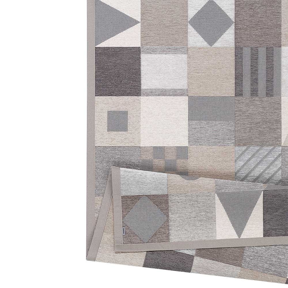 Narma LAEVA kaksipuolinen puuvillamatto - beige