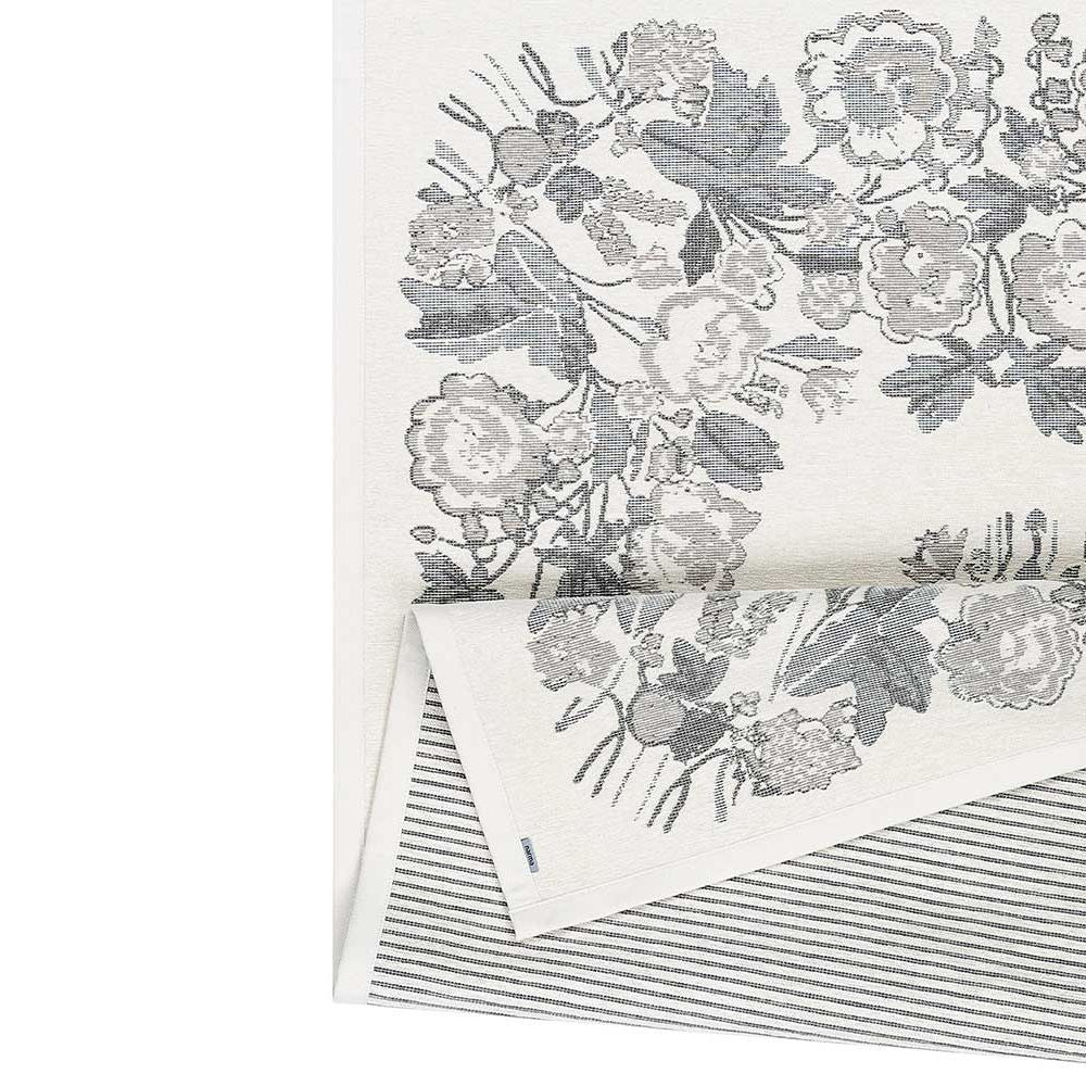 Narma LIHULA double-sided Cotton rug - white