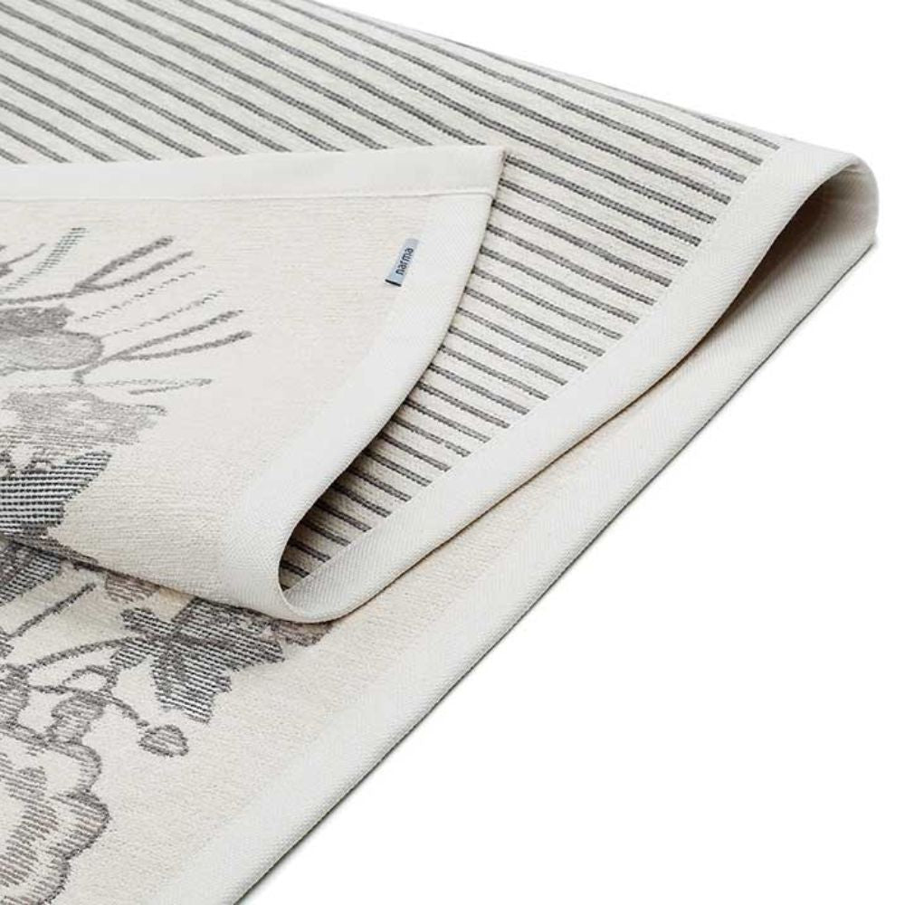 Narma LIHULA double-sided Cotton rug - white