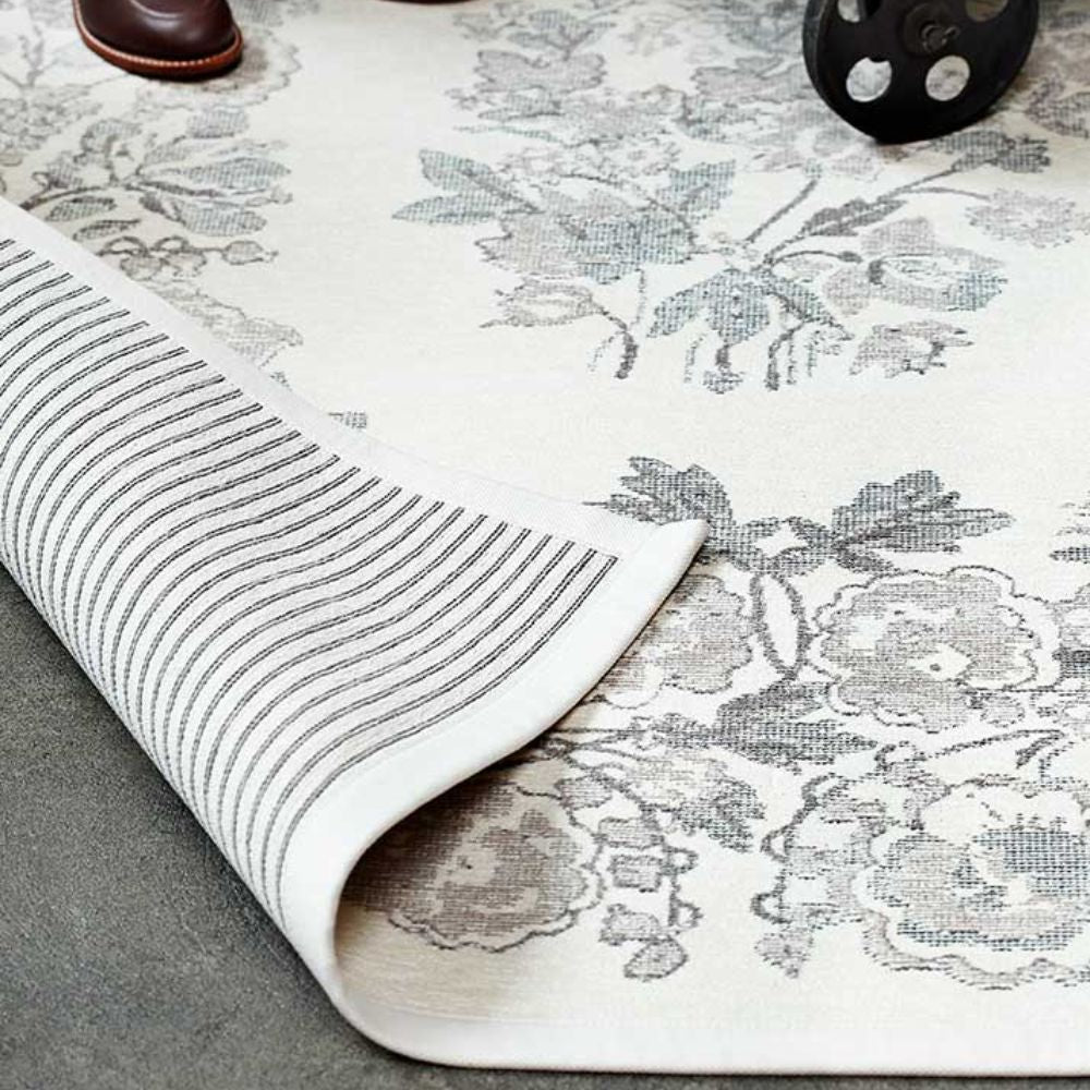 Narma LIHULA double-sided Cotton rug - white