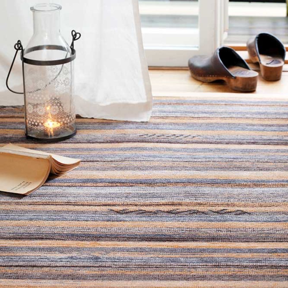 Narma LIIVA kaksipuolinen puuvillamatto Rulla - Kulta