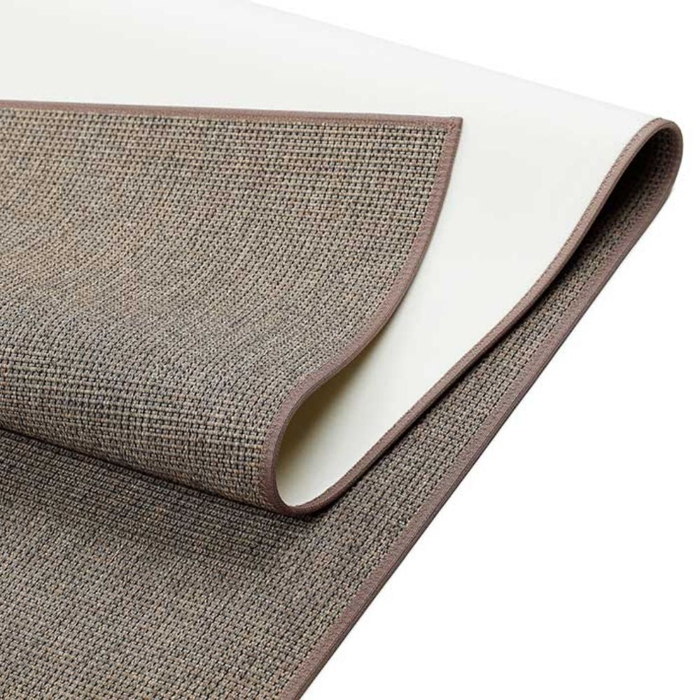 Narma LIMO sileäksi kudottu matto - ruskea