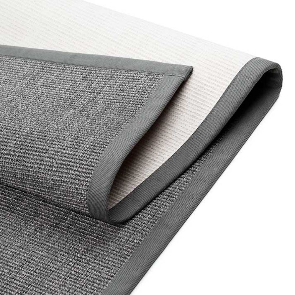 Narma Livos Sisal Rug, Custom Size - gray