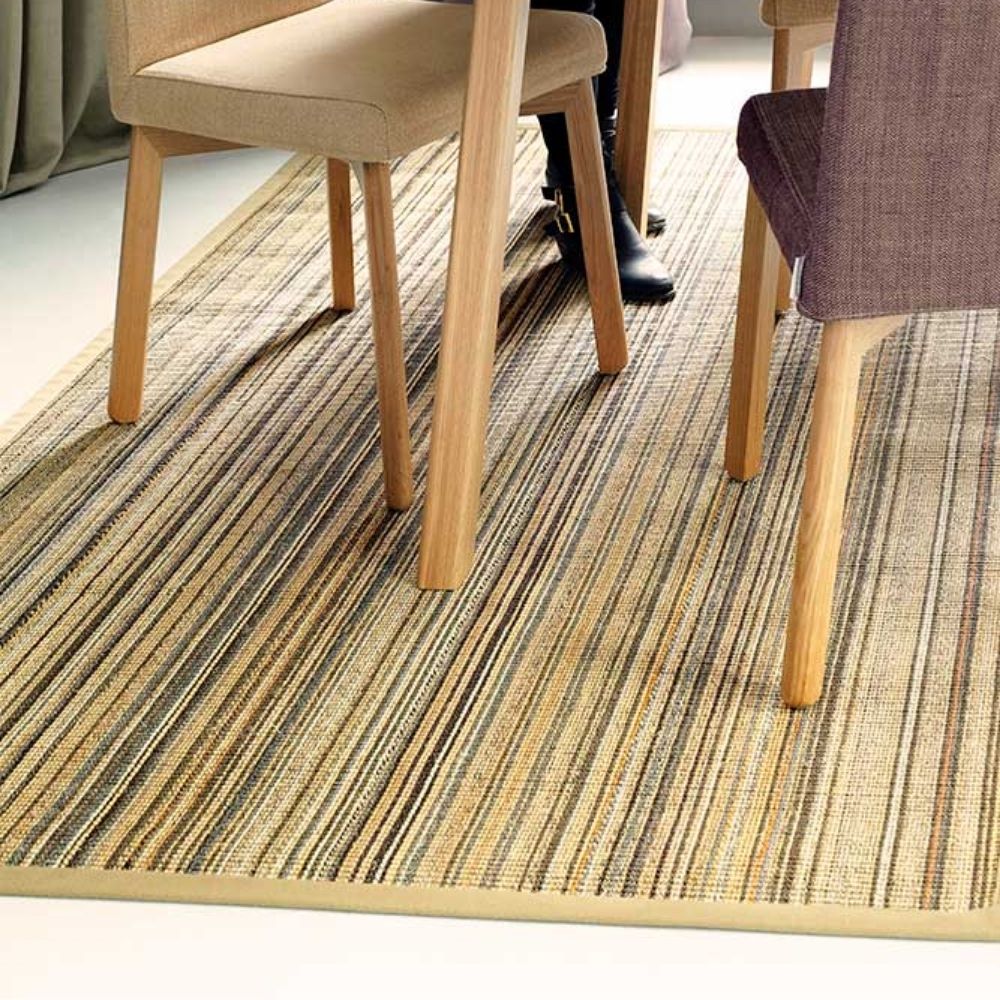Narma Livos Sisal Rug, Custom Size - colorful