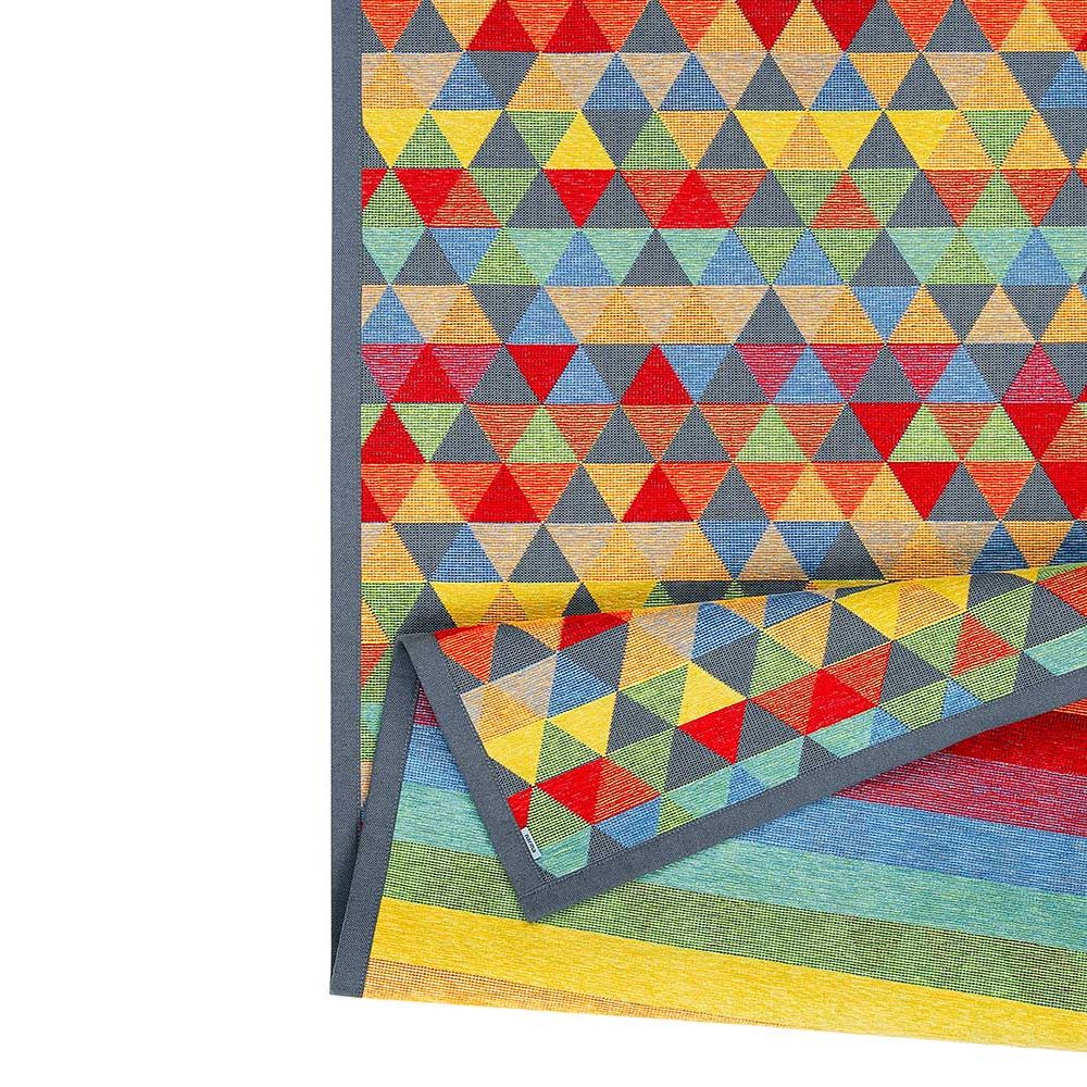 Narma LUKE double-sided Cotton rug - colorful