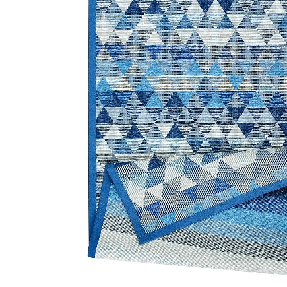 Narma LUKE kaksipuolinen puuvillamatto - sininen