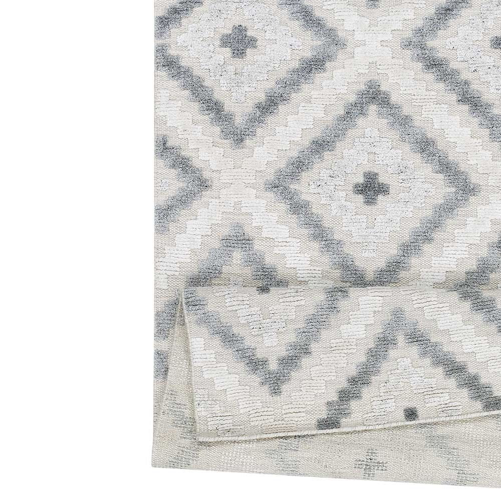 Narma MADONA villamatto - valkoinen/harmaa