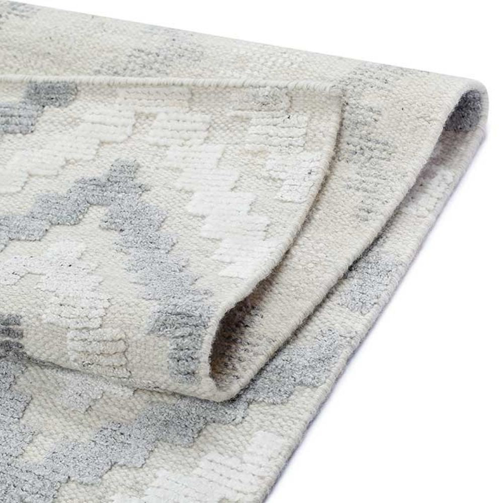 Narma MADONA villamatto - valkoinen/harmaa