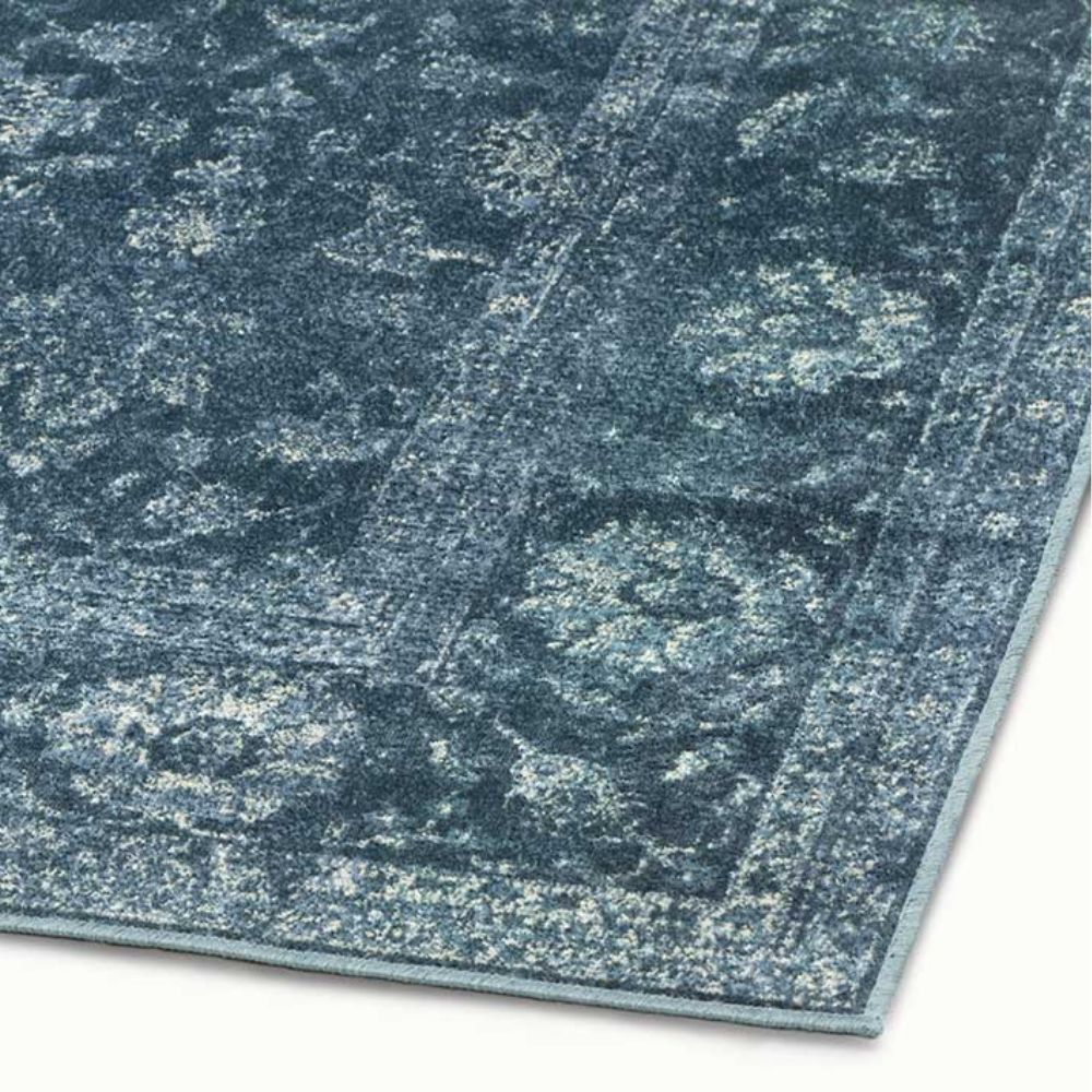 Narma MAYA viscose rug - blue