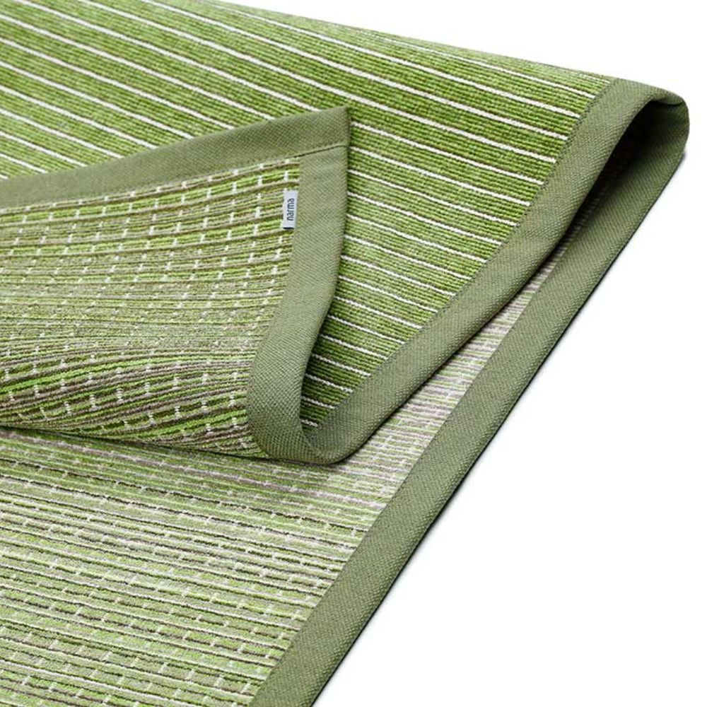 Narma MOKA kaksipuolinen puuvillamatto - vihreä