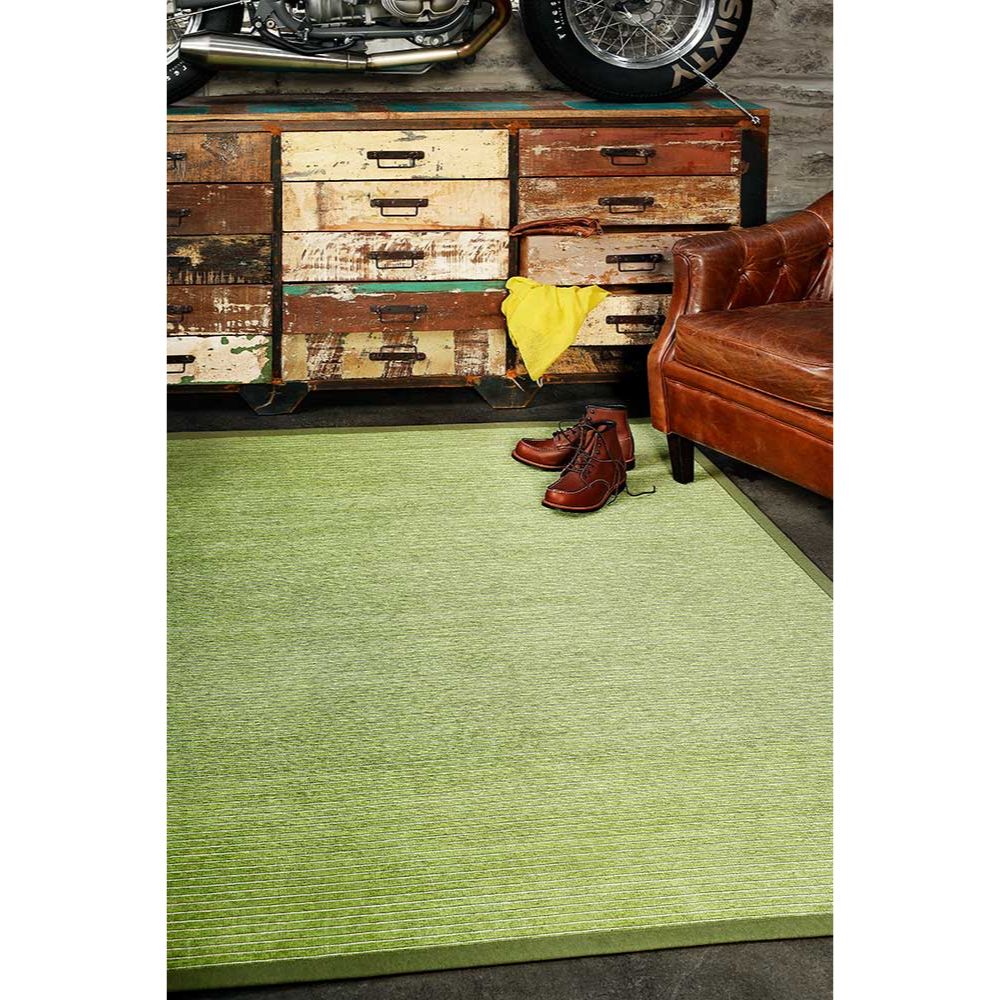 Narma MOKA kaksipuolinen puuvillamatto - vihreä