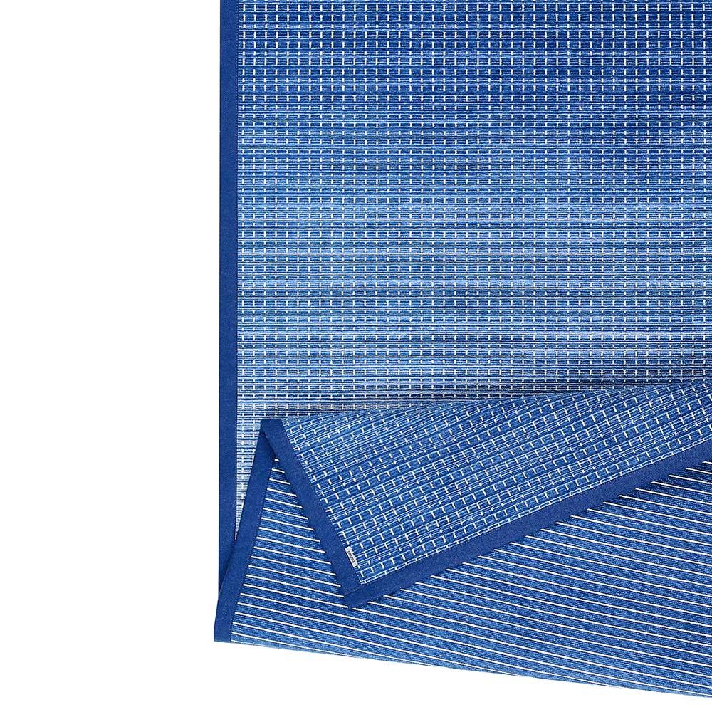 Narma MOKA kaksipuolinen puuvillamatto - sininen