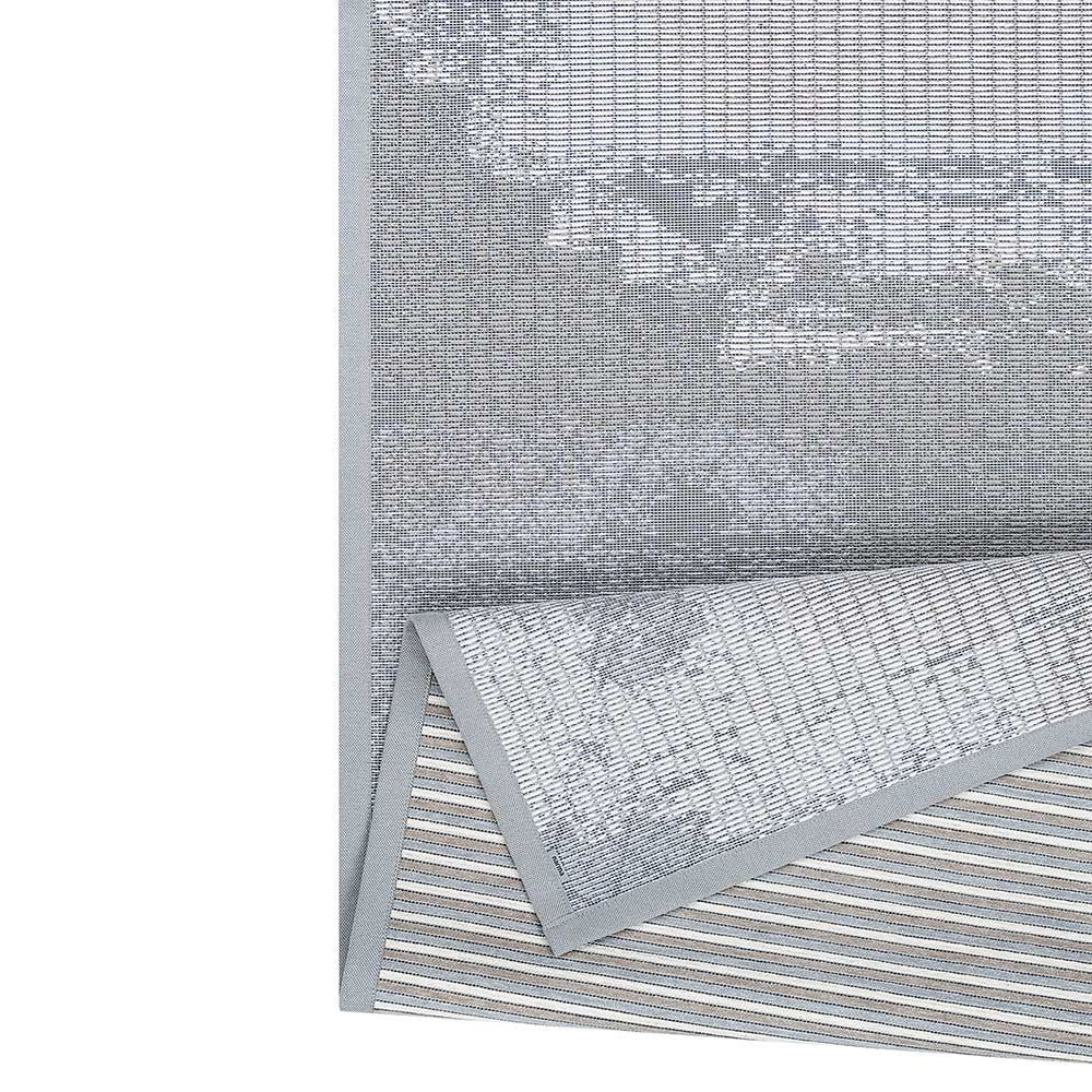 Narma NEHATU kaksipuolinen puuvillamatto - hopea