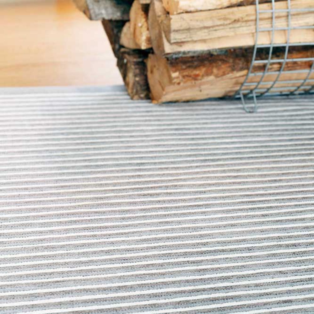 Narma NEHATU kaksipuolinen puuvillamatto - hopea