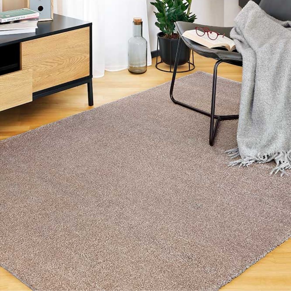 Narma NOBLE low pile Rug, Custom Size - beige