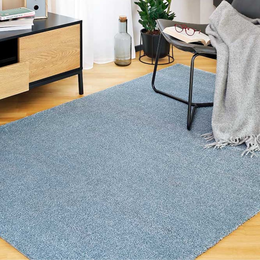 Narma NOBLE low pile Rug - blue