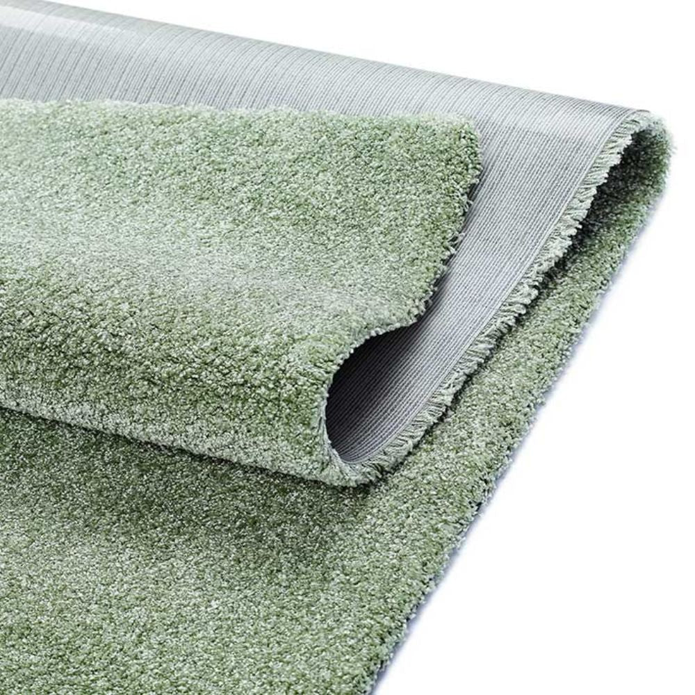 Narma NOBLE low pile Rug, Custom Size - green
