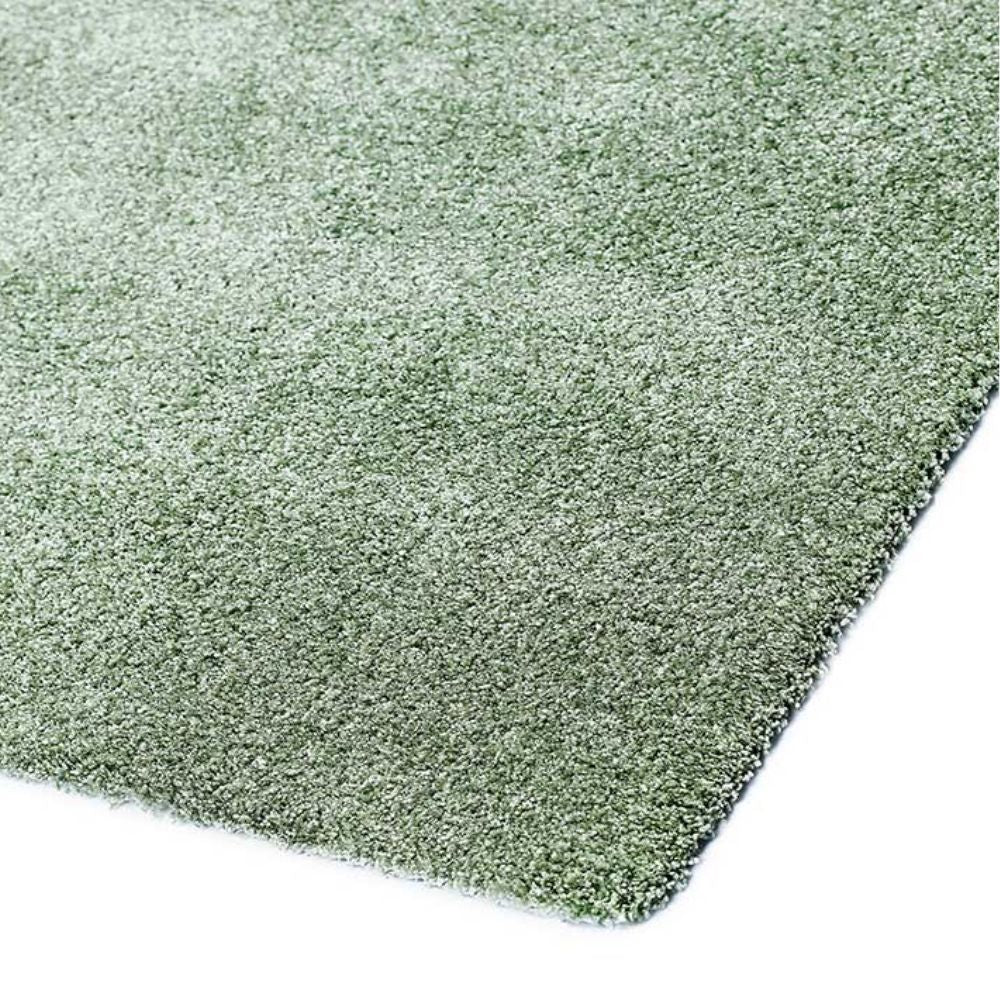Narma NOBLE low pile Rug, Custom Size - green
