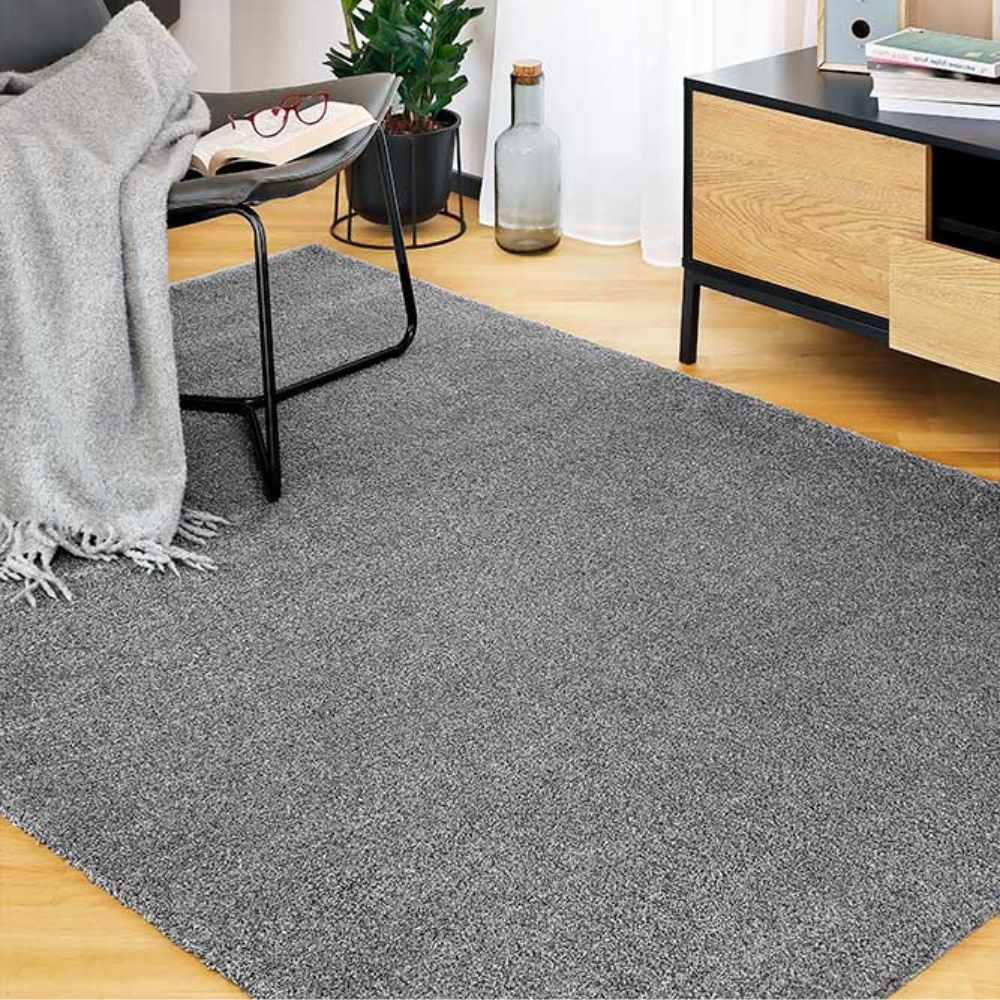 Narma NOBLE lyhytnukkainen matto - harmaa