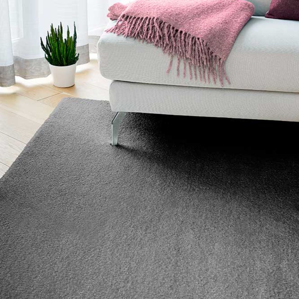 Narma NOBLE lyhytnukkainen matto, omalla mitalla - harmaa